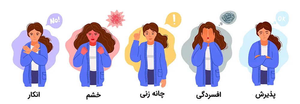 5 مرحله سوگواری چیست